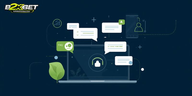 Etapas para solicitar atendimento na B2XBET